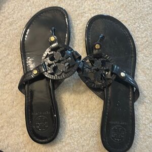 Tory Burch Black Sandal size 8